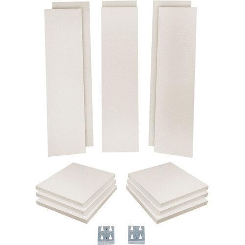 Kit de la salle des entreprises de clarté primacoustique - jusqu'à 120 pieds carrés / 11,1 m² (lin)