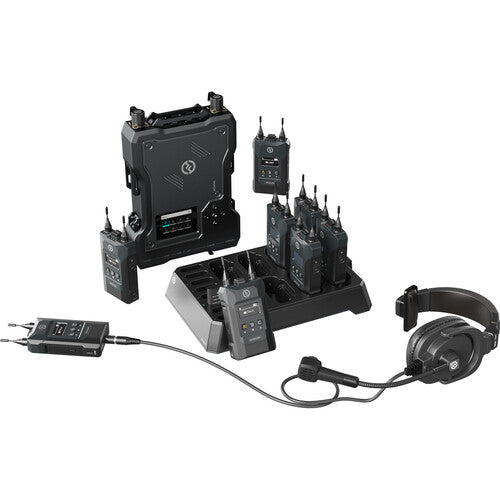 Hollyland SOLIDCOM M1 Full-Duplex Wireless Intercom Solution (8 Beltpacks)