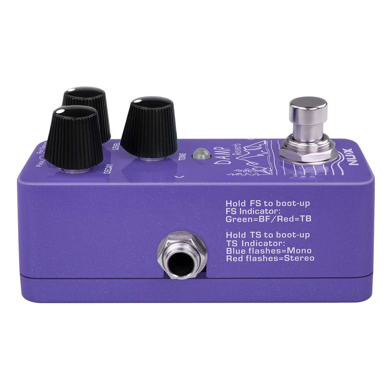 NuX NRV-3 Damp Mini Reverb Guitar Effects Pedal