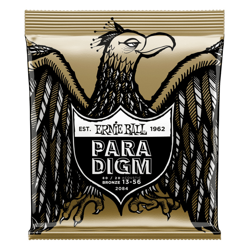 Ernie Ball 2084EB Paradigm Acoustic Strings - 80/20 Medium 13-56