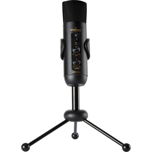 Marantz Professional MPM-4000U USB Podcasting Microphone w/ Built-In Mixer and Headphone Output