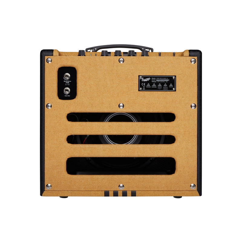 Supro 1820RTB Delta King 10 1x10" 5W Tube Combo Amp - Tweed and Black