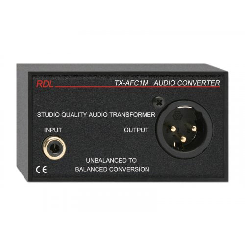 RDL TX-AFC1M Unbalanced To Balanced Transformer