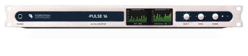 Convertisseur multicanal Ferrofish PULSE 16 +24dBU
