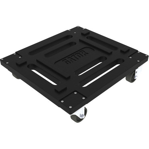 Gator G-CASTERBOARD Rotationally Molded Caster Kit (Black) - Set of Four