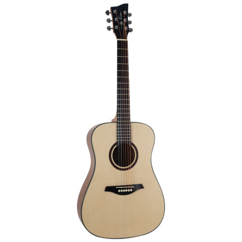 Jay Turser JTA54-LH-SN - Left Handed Dreadnought Acoustic Guitar - Satin Natural