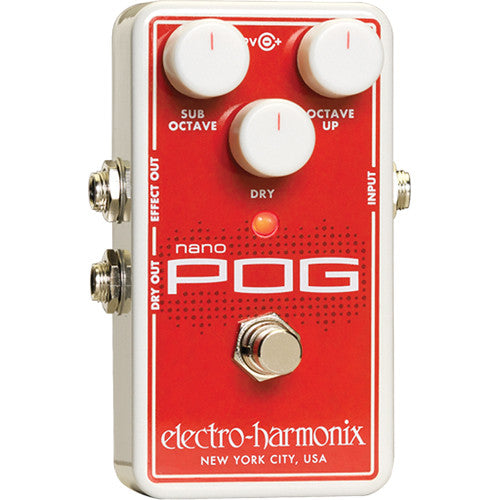 Pédale de générateur d'octave polyphonique Electro-Harmonix NANO POG