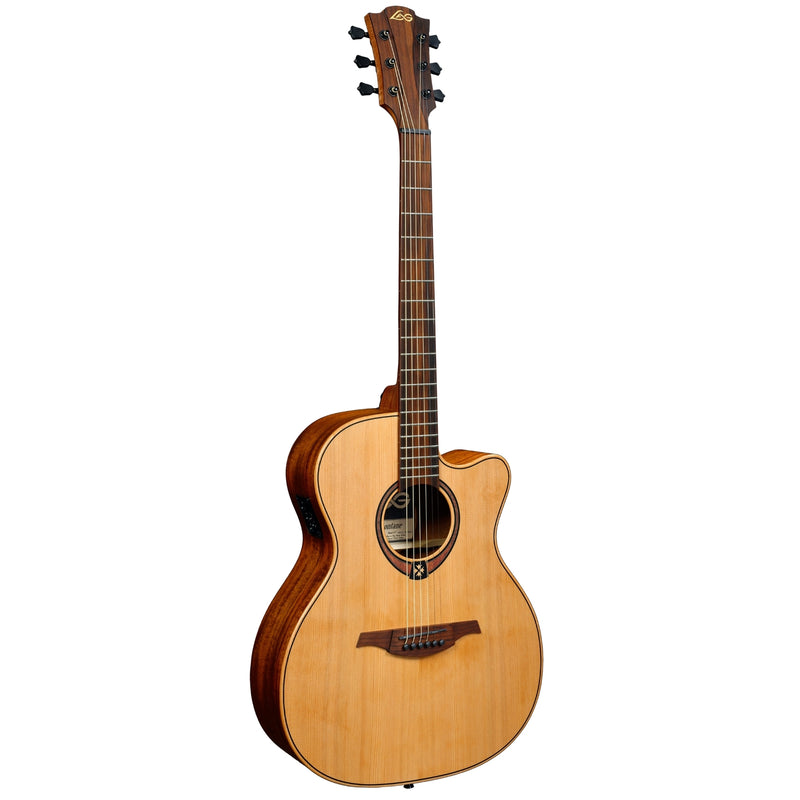 Lag Guitars T170ACE Tramontane 170 Auditorium Acoustic Electric Guitar - Natural