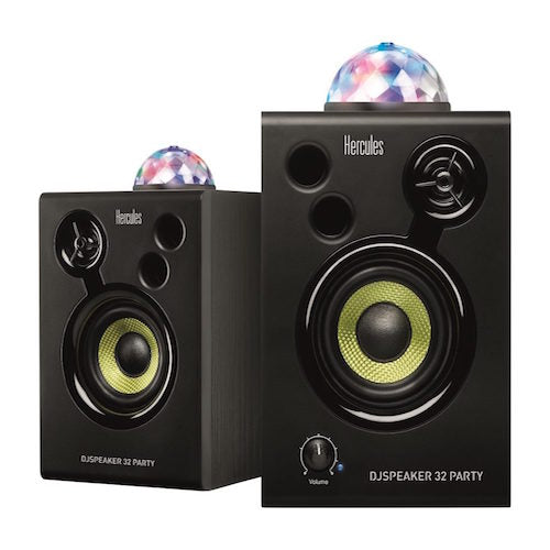 Hercules DJ SPEAKER 32 Party Studio Monitors - Red One Music