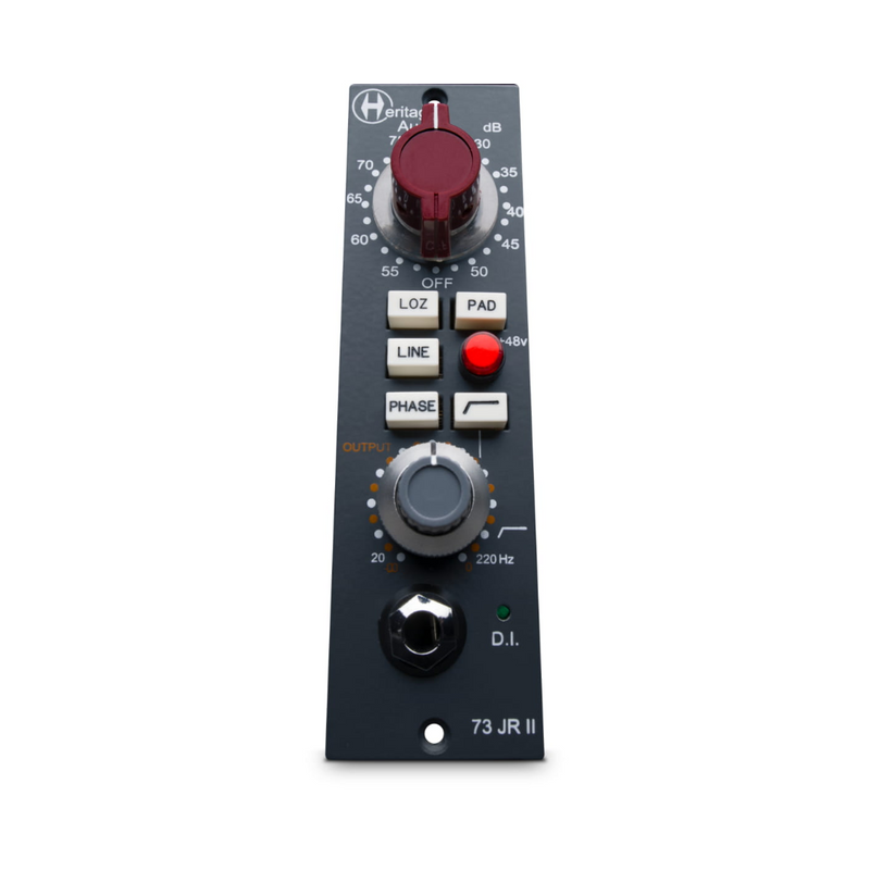 Heritage Audio HA73JR2 - Préamplificateur et DI série British-Spec 500