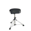 K&M 14000 Chrome Double Braced Drum Throne With Shaker Mount - Red One Music