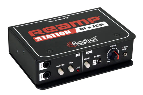 Radial Engineering REAMP STATION Studio Reamper & Direct Box