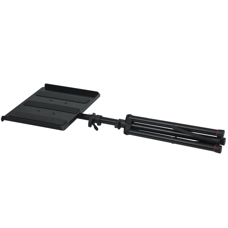 Gator Gfw-Utl-Mediatray2  Gator Heavy-Duty Adjustable Media Tray With Tripod Stand - Red One Music
