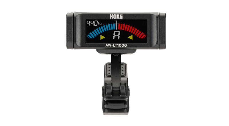 Korg AWLT100G Accordeur de guitare à pince (Noir)