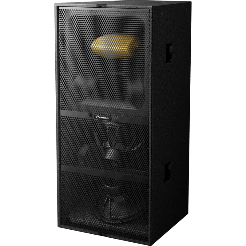 Pioneer Pro Audio XY-3B 3-Way Hybrid Loaded Bi-Amp Loudspeaker - Dual 12"