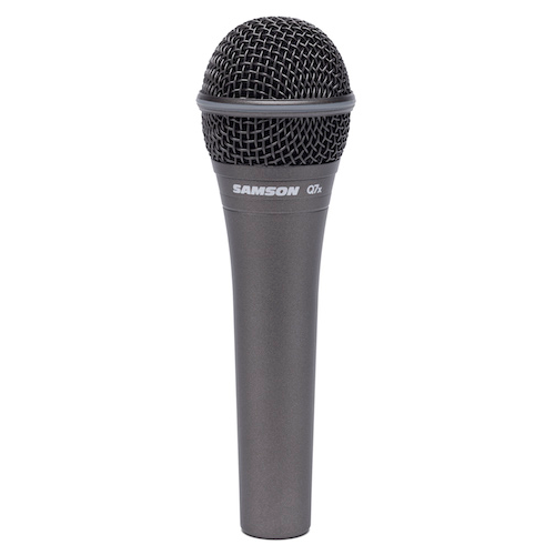 Samson Q7X Supercardoid Dynamic Mic - Red One Music