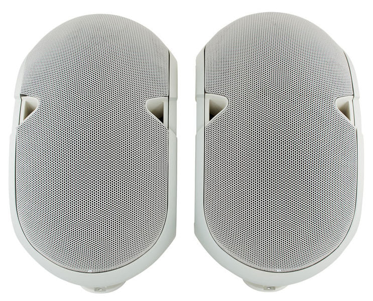 Electro-Voice EVID 6.2W Avec Double Woofer 6" Et 1 Tweeter Titane - Paire (Blanc) 