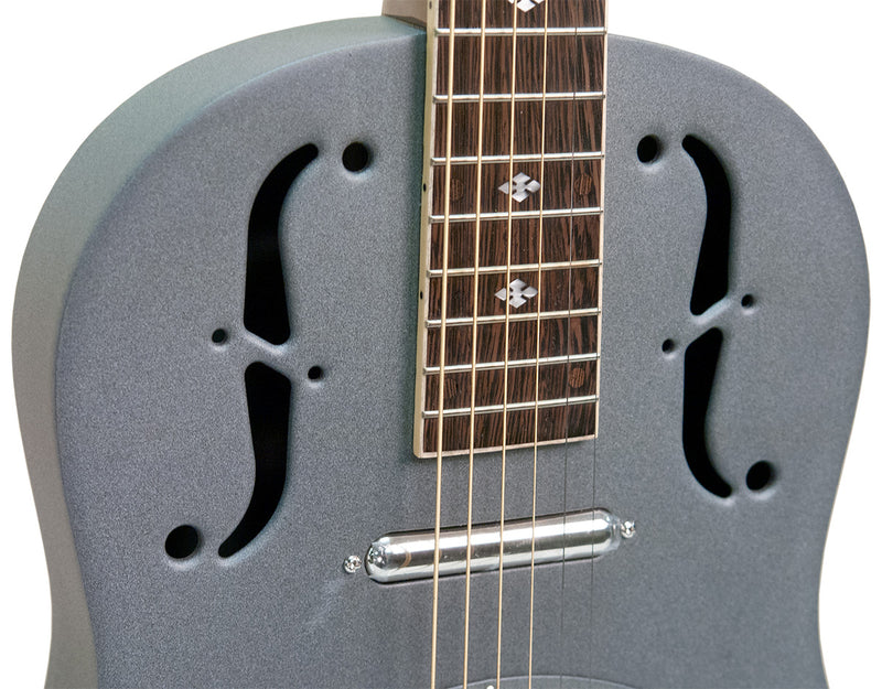 Gold Tone GRE Paul Beard Guitare à résonateur à corps en métal avec micro 