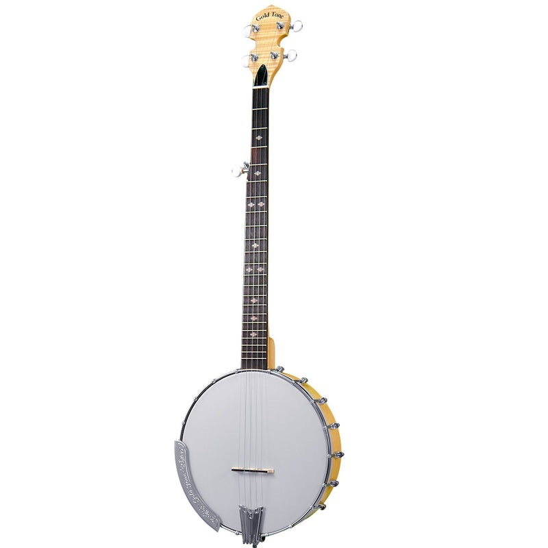 Banjo doré à 5 cordes CC-100 Cripple Creek à dos ouvert