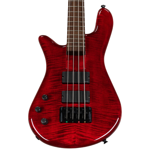 Spector BANTAM4BCLH Bantam 4 Left Handed - Electric Bass with EMG Pickups - Black Cherry Gloss