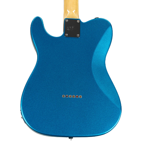 G&L FULLERTON DELUXE ASAT CLASSIC Lake Placid Blue avec touche en palissandre des Caraïbes
