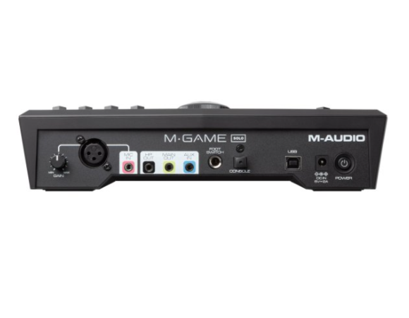 M-Audio M-Game Solo Interface audio de jeu/boîtier d'effets vocaux pour le streaming