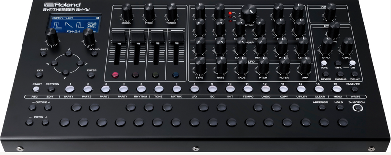 Synthétiseur de bureau compact Roland SH-4D