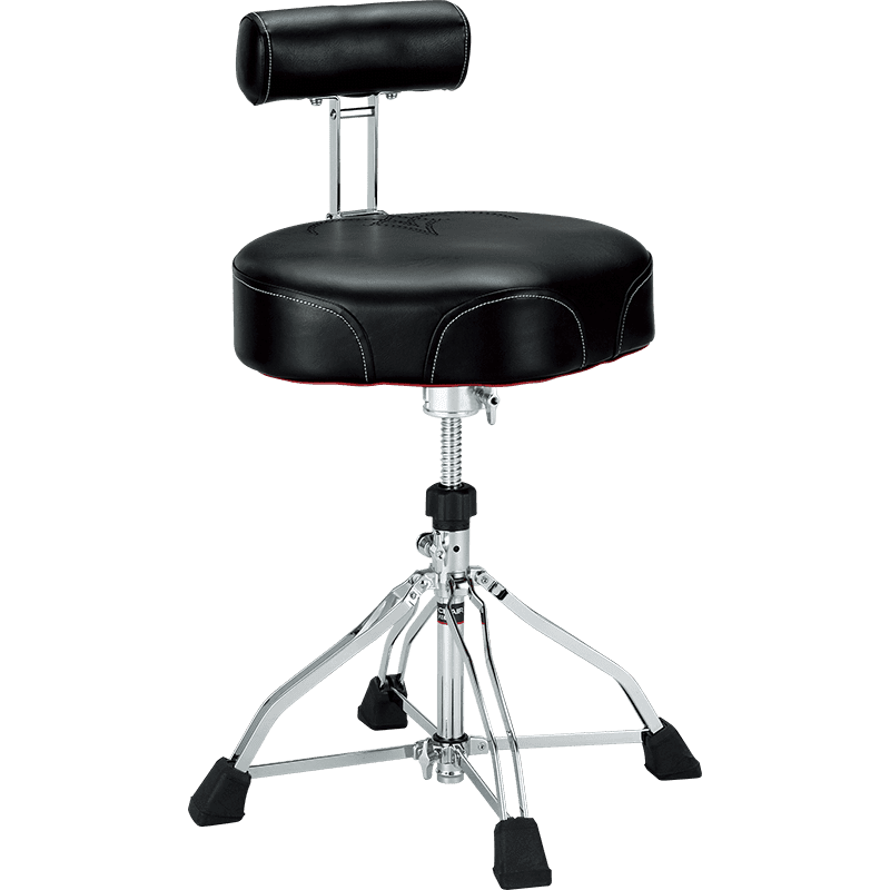 Tama Ht741B Ergo-Rider Quartet With Backrest - Red One Music