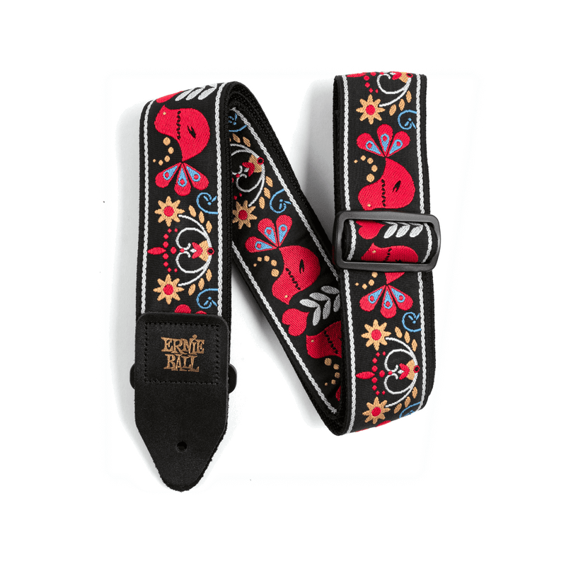 Ernie Ball 4667EB Redbird Sangle jacquard montante