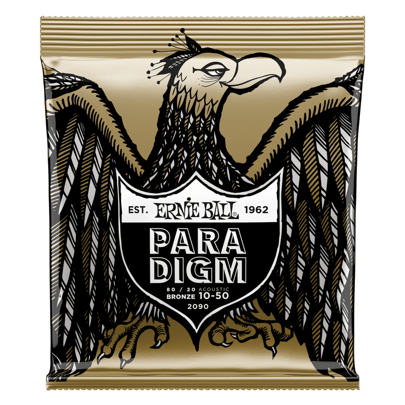 Ernie Ball 2090EB Paradigm Acoustic Strings - 80/20 Extra-Light 10-50