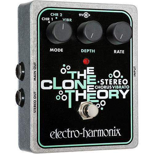 Electro-Harmonix STEREO CLONE THEORY Pédale de chorus/vibrato analogique
