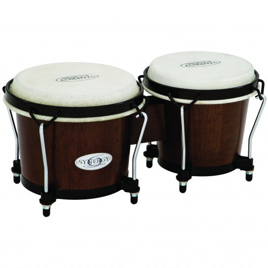 Bongos en bois Toca 2100TOB Synergy - Tabac