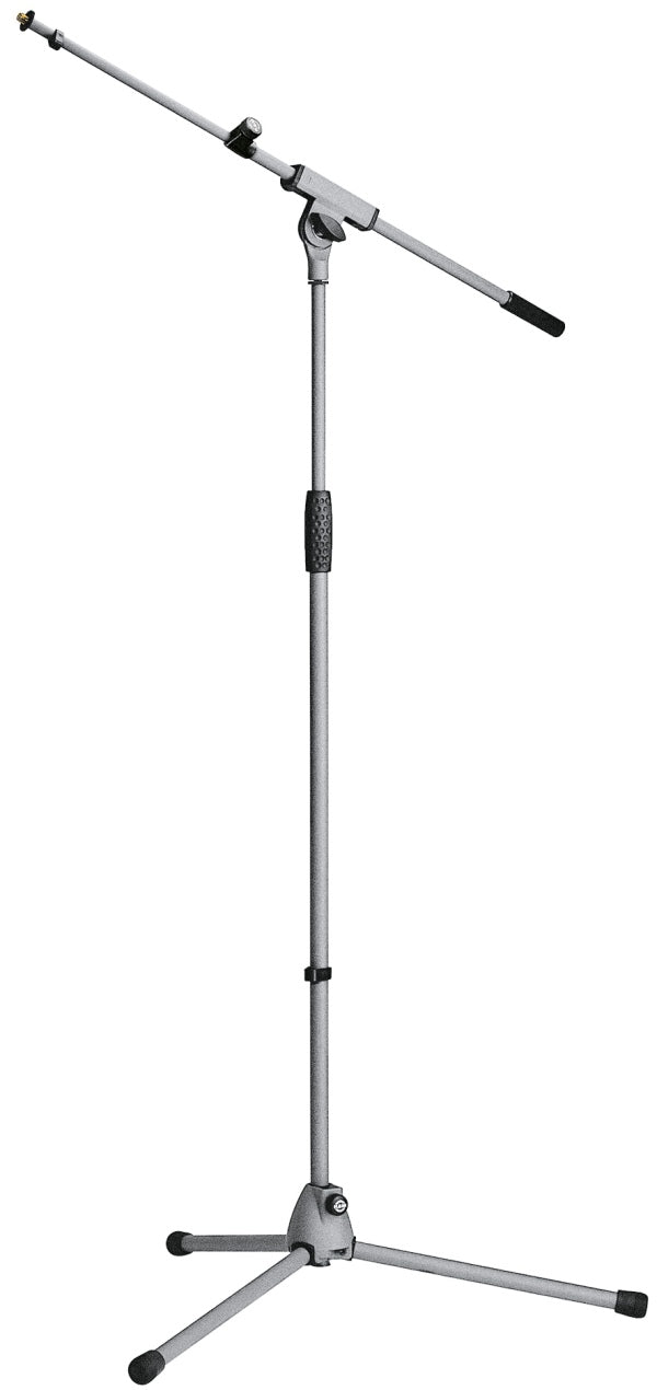 K&M 21080 Pied de microphone Soft-Touch (Gris)