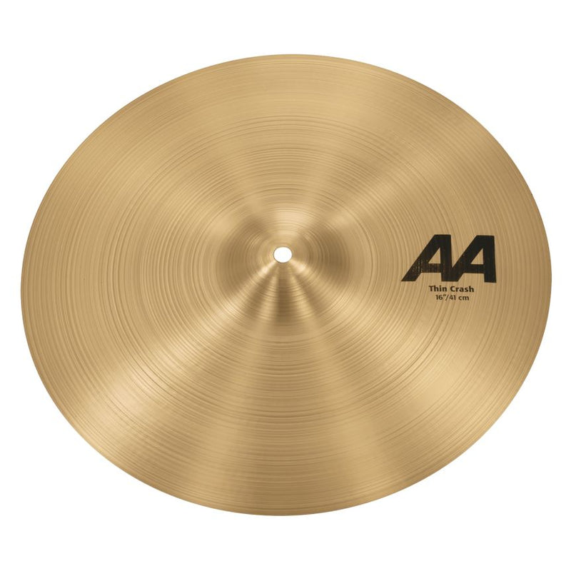Sabian 21606 AA Thin Crash Cymbal - 16"