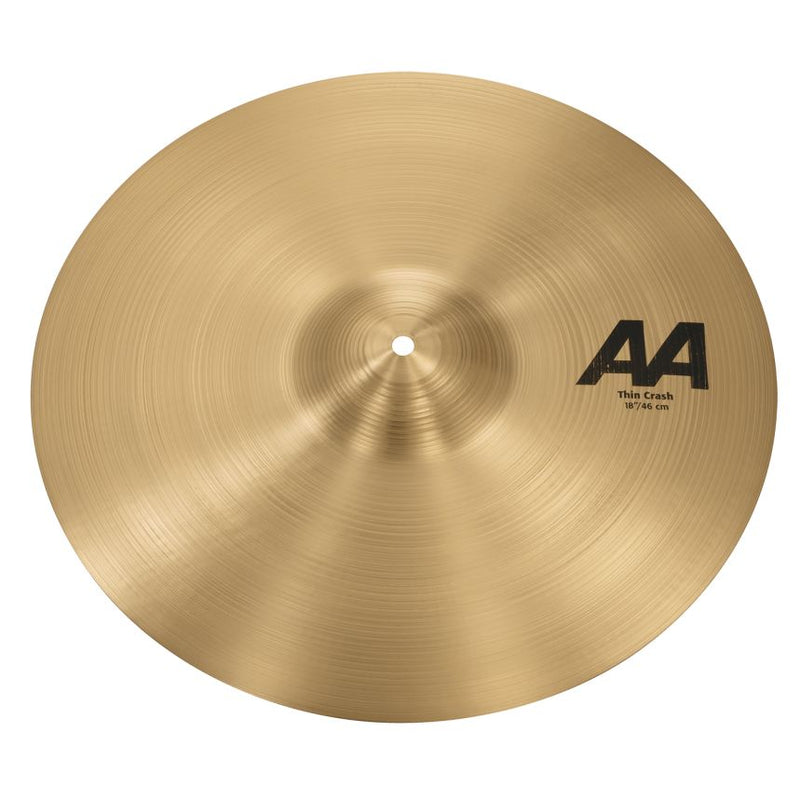 Sabian 21806 AA Thin Crash Cymbal - 18"