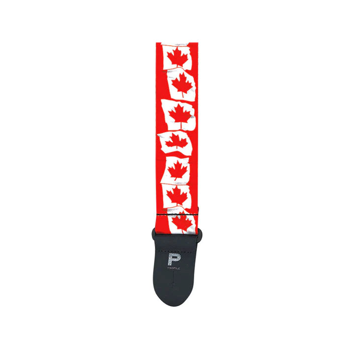 Profile PGS400CDN-RD 2'' CDN Flag Polyester Guitar S