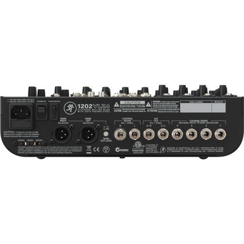 Mackie 1202VLZ4 12-Channel Ultra Compact Mixer - Red One Music