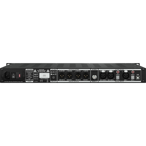 SPL MERCURY Mastering D-A Converter with Monitor Control - All Black