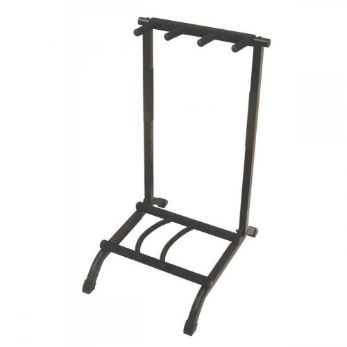 ON-STAGE STANDS GS7361 3-SPACE FOLDABLE MULTI GUITAR RACK - Red One Music