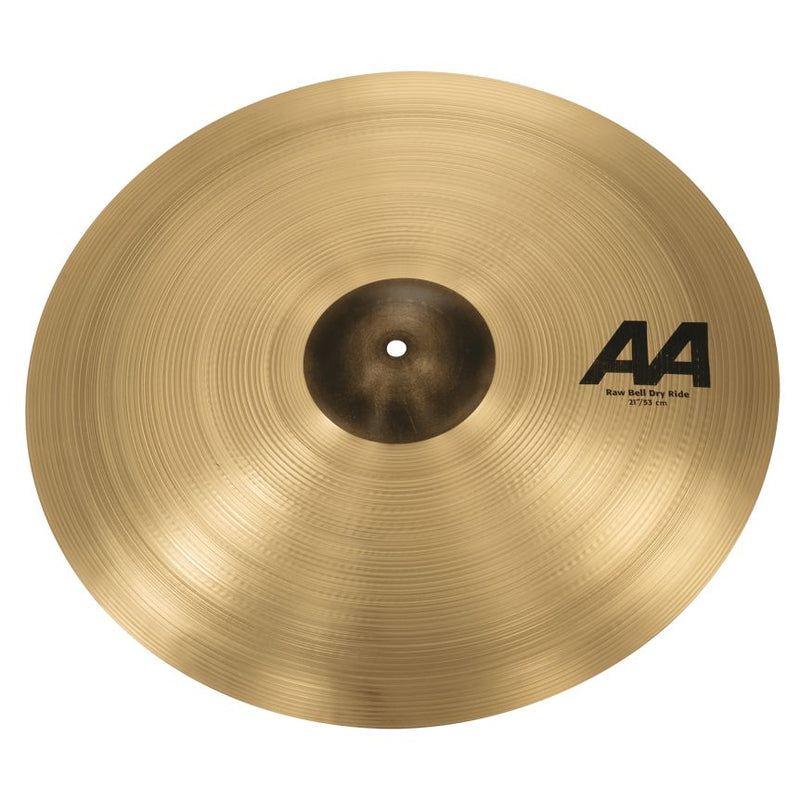 Sabian 22172 AA Raw Bell Dry Ride Cymbal - 21"