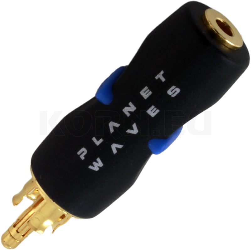 Planet Waves PW-P047QQ RCA Male to 1/8" Female Mono Adapter - Red One Music