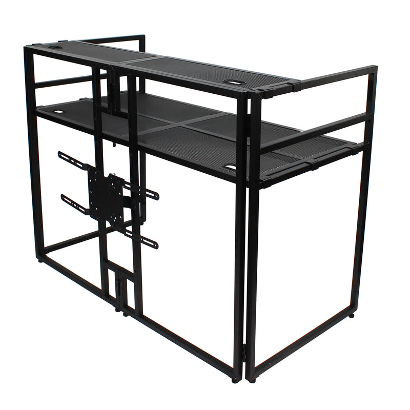 ProX XF-MESAMEDIAMK2 DJ Façade Table Workstation