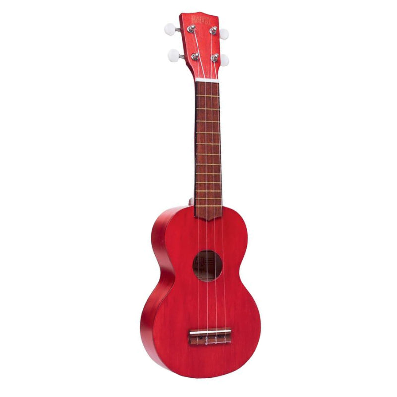 Mahalo MK1-TRD Kahiko Series Soprano Ukulele (Trans Red)