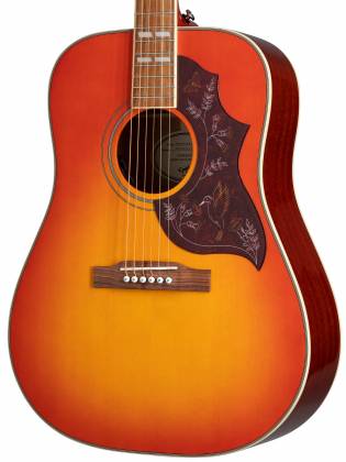 Epiphone HUMMINGBIRD STUDIO Series Acoustic Electric Guitar (Faded Cherry)