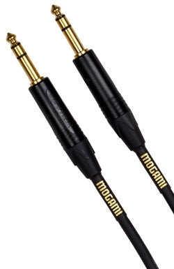 Mogami GOLD 1/4" TRS Male to 1/4" TRS Male Balanced Cable - 10'