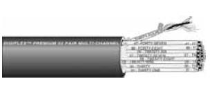 Digiflex PR-8PR-BLACK Premium Quality, FT4-Rated Individually Shielded, Individually Jacketed, Bulk Cable sold per Foot