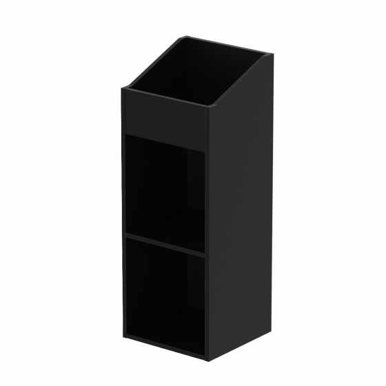 Glorious RECORD-RACK-330-BLK Record Rack - Black