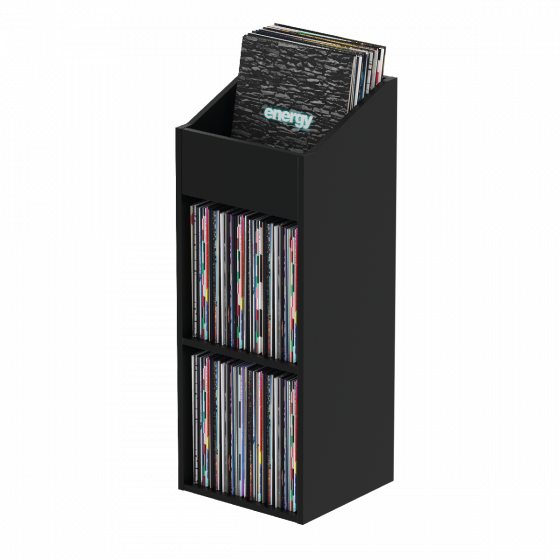 Glorious RECORD-RACK-330-BLK Record Rack - Black