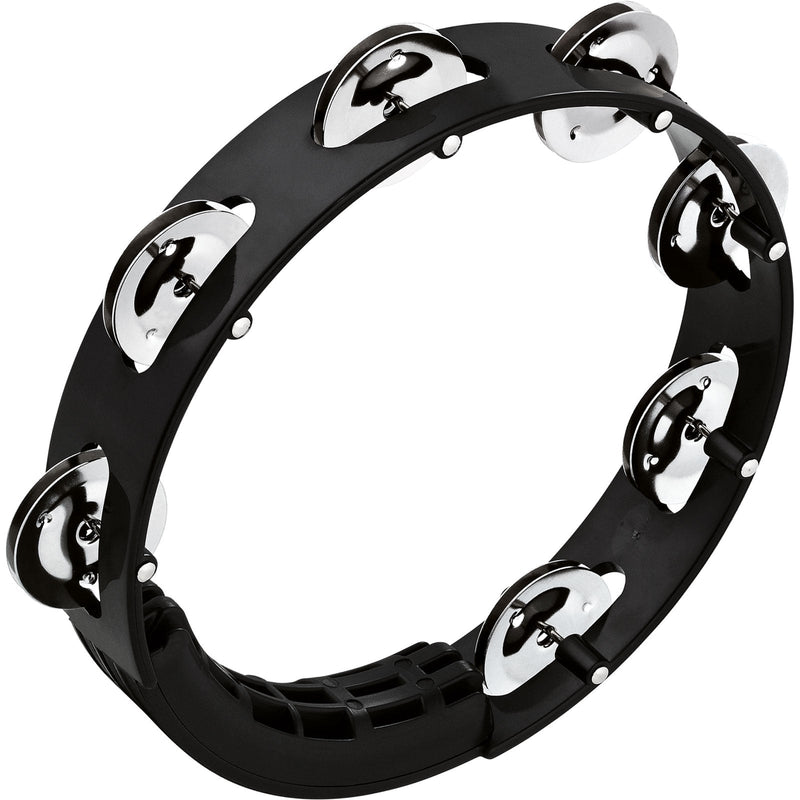 Meinl HTT8BK 8 "Télédique de tête de tête de tête de tête inoxydable Tour tambourin - noir