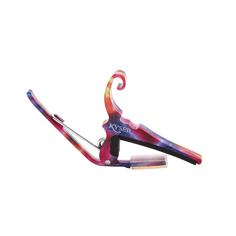 Kyser KG6TDA Quick-Change Acoustic Guitar Capo - Tie Dye